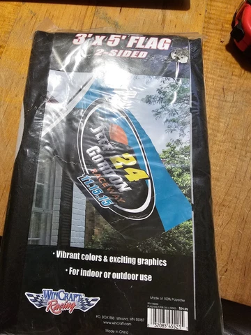 VERY HARD TO FIND JEFF GORDON LAST RACE AT PHOENIX 11/15/15 3'X5' 2 SIDED FLAG Cover