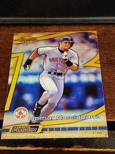 2001 Topps Fusion #186 Nomar Garciaparra Boston Red Sox Baseball Card - Picture 1 of 2
