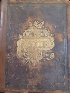 1902 Biographical Record of New Haven County, Connecticut, CT history, vintage - Picture 1 of 8