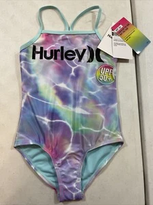 Little Girl’s Hurley One-Piece Swimsuit Colorful (Pick Size) - Picture 1 of 5