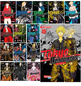 Tokyo Revengers Volumen 1-15 Selección | Ken Wakui | Carlsen Manga | Nuevo | Alemán - Imagen 1 de 16