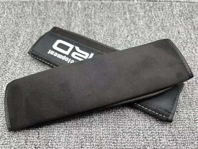 NUEVO CINTURÓN DE SEGURIDAD NEGRO DISEÑO DELGADO CARRERAS DRIFT HOMBRO COMODIDAD ALMOHADILLA CUBIERTA Foto 1 de 3