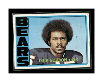 Dick Gordon 1972 Topps #223 Chicago Bears Football Card - Image 1 of 2