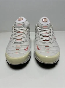 Original Nike Air Max Plus Tuned 1 TN Sneaker Swoosh Sportschuhe Weiß-Orange - Bild 1 von 4