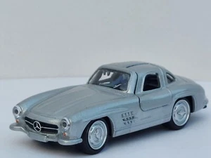 Norev 3 Pollici Classico 1/60 Mercedes 300 Sl Grigia Nuova In Scatola. - Foto 1 di 5