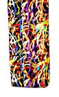 SCARF Long Brown Background Orange Yellow Blue Violet Lavender ABSTRACT NOODLES
