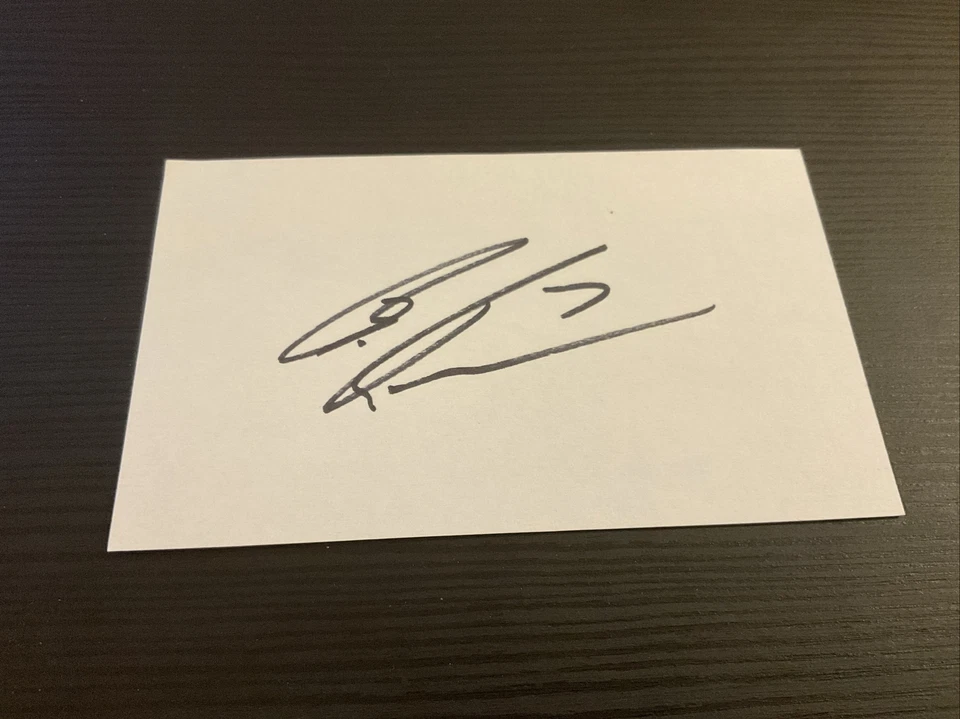 Tarjeta firmada 3x5 2010 gemelos Ben Revere Foto 1 de 1