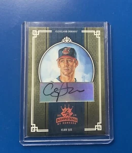 2005 Donruss Diamond Kings Silver Signatures Auto 81/100 Cliff Lee #341 Auto - Picture 1 of 2