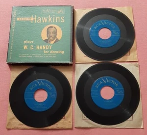 Erskine Hawkins Plays W.C. Handy For Dancing 3 45 box set RCA Victor WP 273 - Picture 1 of 3