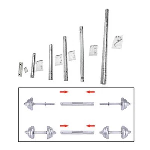 Dumbbell Connecting Rod Barbell Bar Connector Gift Replacement Versatile - Picture 1 of 42