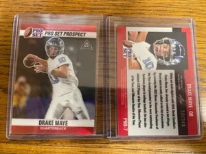 2023 Leaf Pro Set Metallrefraktor # P90-7 Drake Maye UNC XRC RC SP #/340 - Bild 1 von 1