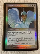 MTG Empyrial Armor - Arena NM EX 2001 Arena Promos Foil Promo