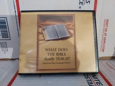 What Does the Bible Really Teach? American Sign Language Edition - 6 DVDs #162j - Image 1 of 2