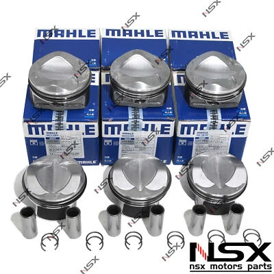 MAHLE Pistons & Rings Set Φ84.5mm STD For Audi A6 A7 A8 2.8 FSI V6 BDX CCDA CCEA Foto 1 de 4