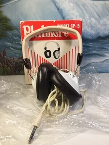 Auriculares estéreo de alta fidelidad Philmore SP-5 de colección nunca usados audio de 8 ohmios - Imagen 1 de 5