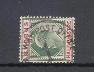 CYPRUS RAILWAY POST OFFICE Type 33 No1 POSTMARK CANCEL ON KEVII STAMP - Picture 1 of 1