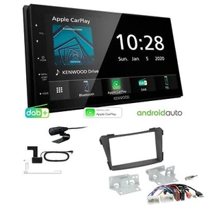 Kenwood Autoradio Apple CarPlay Android Auto DAB+ für Hyundai i40 schwarz matt - Bild 1 von 6
