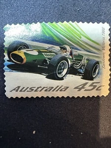 Stamp Australia - 2002 Motor Racing - Sandown 1966 - 45c Used - Picture 1 of 1