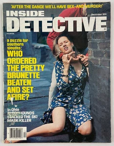 Inside Detective Magazine, December 1977, Vintage True Crime Stories, Pulp - Picture 1 of 4