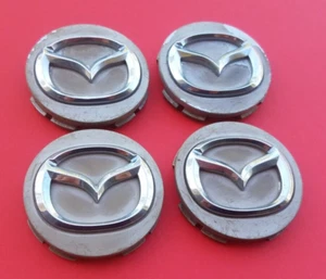 MAZDA CX-7 CX-9 3 5 6 MX-5 MIATA MPV RX-8 MPV WHEEL HUBCAP CENTER CAP SET OEM C4 - Picture 1 of 7