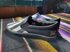 Vintage Draven Duane Peters Slip On Vegan Shoes Size 7.5 - Picture 1 of 10