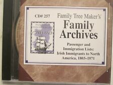 Family Tree Maker's Archives - Irish Immigrants to North America 1803-1871