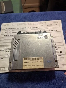 92-95 MERCEDES W124 400E E420 VDO E GAS INJECTION CORRECTION ECU CONTROL MODULE  - Picture 1 of 6