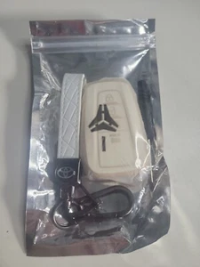 4 Buttons Leather Keyless Smart Key Fob Case Cover Protector for Toyota Camry + - Picture 1 of 7