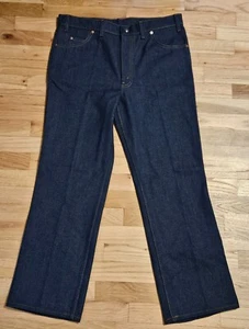 VTG Levi’s Jeans Mens Orange Tab Husky 35x29 USA 918 0914 Deadstock - Picture 1 of 10
