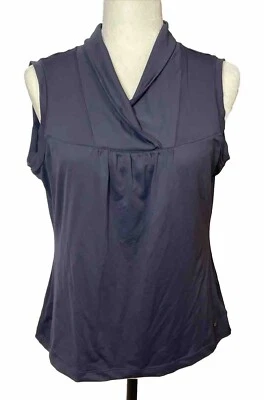 Lija Large Sleeveless Top Blue Shirt - Image 1 of 4
