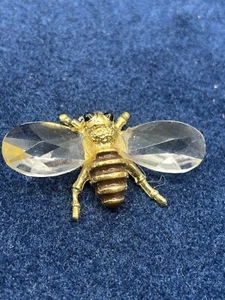Lencia Star Collection kristall- und goldfarbene Biene Bug Figur markiert Insekt - Bild 1 von 4