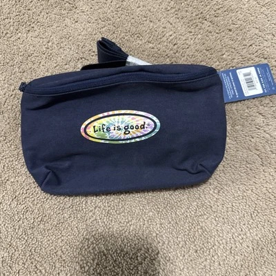 Riñonera Life Is Good TIE DYE OVALADA Bolso Cinturón Lona Pesada Bandolera UNISEX Foto 1 de 4