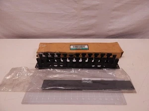 Hinged Duct Type Horizontal Cable Management Panel Surface Duct 1U WMPFSE - Picture 1 of 7