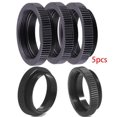 C-MOUNT 5mm Extension Tube Adapter C-CS Mount Adaptor Spacer Ring For CCTV Lens - Image 1 of 4