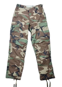 USGI BDU Hose Small Regular Vintage Woodland Camo Cargo Combat - Bild 1 von 14