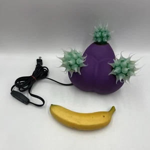 Valdesign UBO Triobase Virus Lampe Design Yuval Alduby lila grün Spike Birnen - Bild 1 von 13