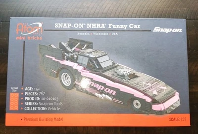 NEW Snap-on NHRA PINK Funny Car BCA 2024 Atom Brick Building Set SSX24P139 - Image 1 of 4