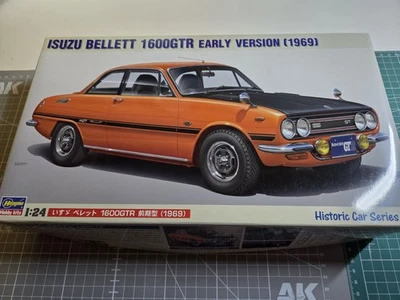 Kit modelo Hasegawa 1/24 Isuzu Bellett 1600 GTR 1969 versión temprana HC58 Foto 1 de 2