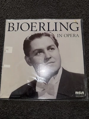 JUSSI BJOERLING tenor - Bjoerling In Opera -RCA LP 1983 NEW SEALED FREE SHIPPING - Image 1 of 4