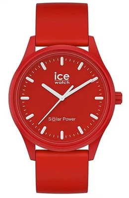 Ice-Watch ICE 017765 solar power Red sea Medium Uhr Silikon rot Neu - Bild 1 von 3