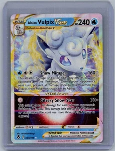 Pokemon Silver Tempest Alolan Vulpix VSTAR #34 - Picture 1 of 2