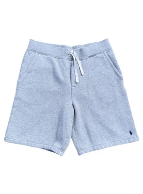 Polo Ralph Lauren Heather Grey Drawstring Sweat Shorts Boys Size Large  - Image 1 of 4