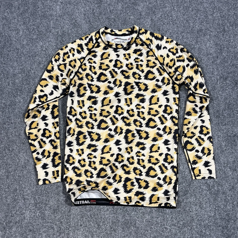 XMartial MMA BJJ Jiu Jitsu Fight Grappling CheetahAOP Mens Medium - Image 1 of 4