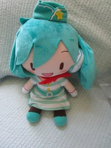 SEGA Project DIVA Future Tone Hatsune Miku Jumbo 18" Plush Airline RARE EUC - Picture 1 of 5