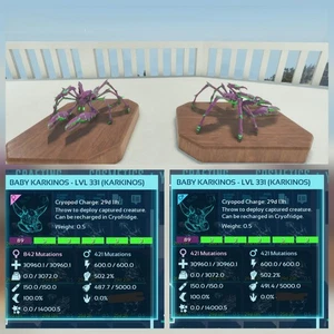 KARKINOS JOKER PAR BABY TOP STATUS ARK ASCENDED PVE PC/XBOX/PS5 - Bild 1 von 4