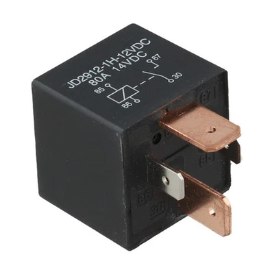Waterproof Heavy-Duty Relay 4Pin DC 24V 12V 80A JD1912 Automotive Relay - image 1 of 4