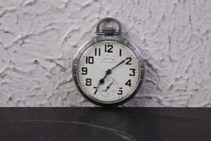 Hamilton Railway Special 992B Railroad 49mm Chrome 21 Jewel Pocket Watch - Picture 1 of 13