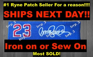 Ryne Sandberg Patch Chicago Cubs Patch Memorial Patch Ryno Baseball Jersey Patch - Picture 1 of 8