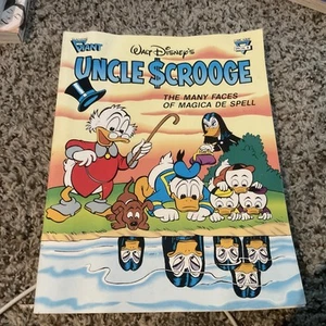 GLADSTONE ALBUM SPECIAL GIANT UNCLE SCROOGE THE MANY FACES OF MAGICA DE SPELL #6 - Picture 1 of 5