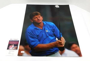 Foto firmada por Nick Price 16 x 20 colores PGA Golf JSA automática AR90647 - Imagen 1 de 3